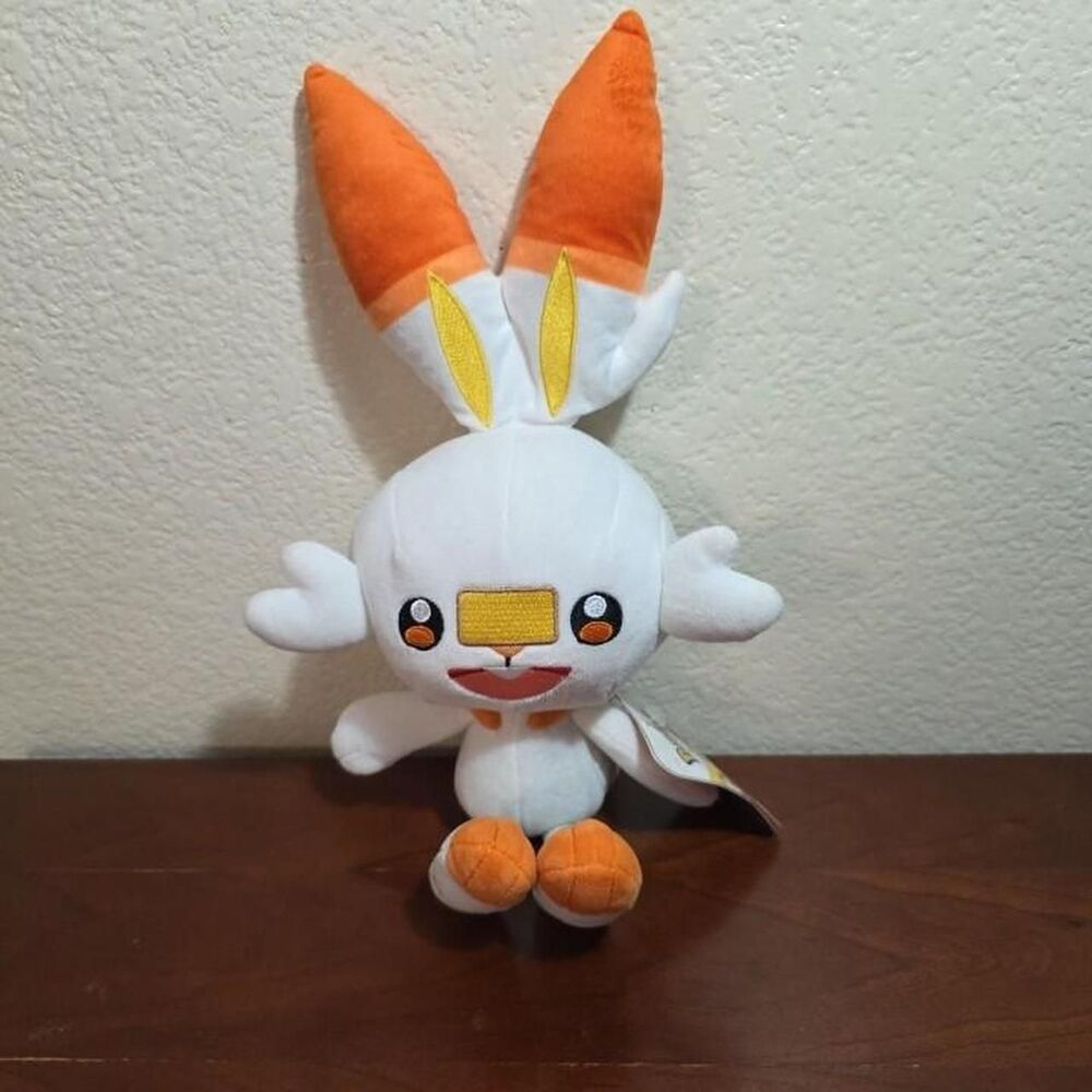 Pokemon Scorbunny stuffed animal plush